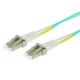 Εικόνα της Καλώδιο Οπτικής Ίνας ACT OM3 LC/LC Duplex 50/125μm UPC 1m Light Blue RL9601