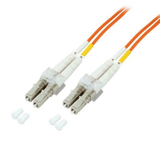 Εικόνα της Καλώδιο Οπτικής Ίνας ProCable OM2 LC-LC Duplex 50/125μm 7.5m Orange O0310.7.5