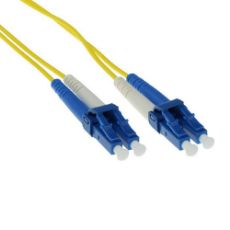 Εικόνα της Καλώδιο Οπτικής Ίνας ACT OS2 LC/LC Duplex 9/125μm UPC 1m Yellow RL9901