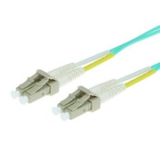 Εικόνα της Καλώδιο Οπτικής Ίνας ACT OM3 LC/LC Duplex 50/125μm UPC 0.5m Light Blue RL9600