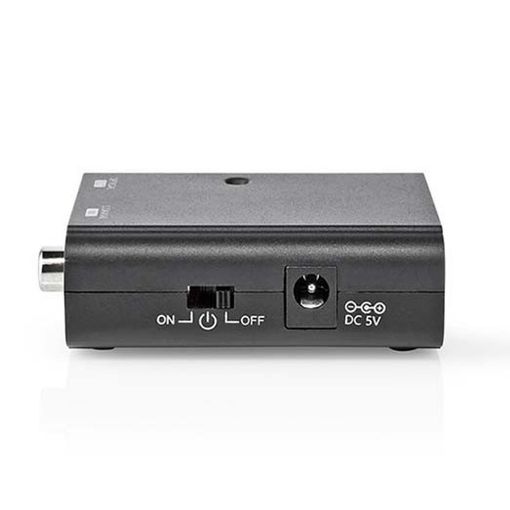 Εικόνα της Digital Audio Converter Nedis RCA Female to Toslink Female Black ACON2505BK