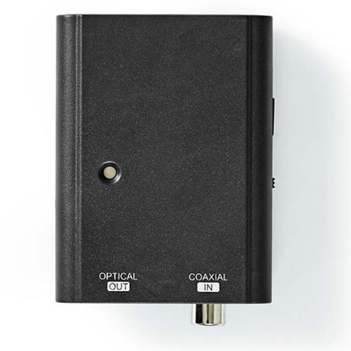 Εικόνα της Digital Audio Converter Nedis RCA Female to Toslink Female Black ACON2505BK