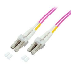 Εικόνα της Καλώδιο Οπτικής Ίνας ProCable OM4 LC/LC Duplex 50/125μm 2m Erika Violet O0319.2
