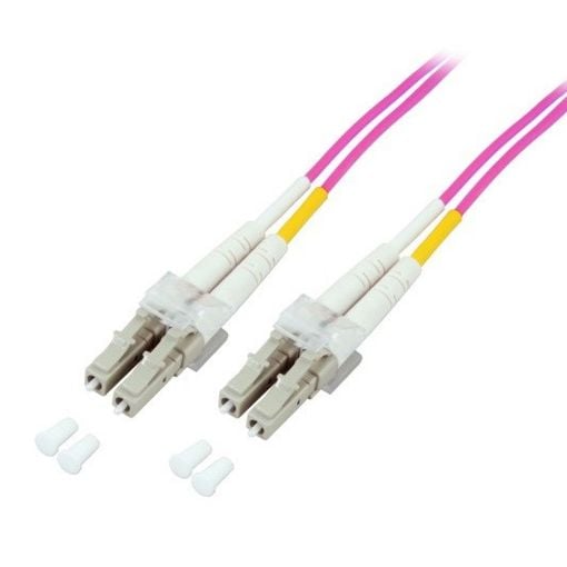 Εικόνα της Καλώδιο Οπτικής Ίνας ProCable OM4 LC/LC Duplex 50/125μm 2m Erika Violet O0319.2