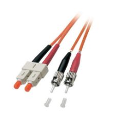 Εικόνα της Καλώδιο Οπτικής Ίνας ProCable OM2 ST/SC Duplex 50/125μm 1m Orange O6353.1
