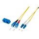 Εικόνα της Καλώδιο Οπτικής Ίνας ProCable OS2 LC/SC Duplex 9/125μm 5m Yellow O0360.5