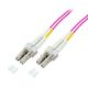 Εικόνα της Καλώδιο Οπτικής Ίνας ProCable OM4 LC/LC Duplex 50/125μm 1m Erika Violet O0319.1