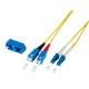 Εικόνα της Καλώδιο Οπτικής Ίνας ProCable OS2 LC/SC Duplex 9/125μm 2m Yellow O0360.2