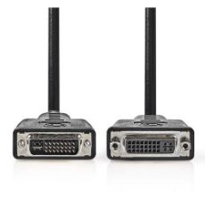 Εικόνα της Καλώδιο Προέκτασης Nedis DVI-I Male to DVI-I Female 2m Black CCGP32055BK20
