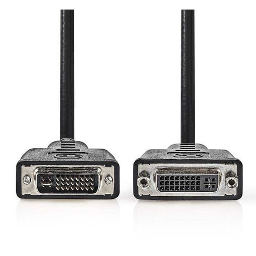 Εικόνα της Καλώδιο Προέκτασης Nedis DVI-I Male to DVI-I Female 2m Black CCGP32055BK20