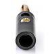 Εικόνα της Nedis Βύσμα Banana 4.5 mm Gold-Plated Black CAVC26900BKG