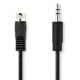 Εικόνα της Καλώδιο Nedis DIN 5-Pin Male to 3.5mm Male Nickel-Plated 1m Black CAGL20100BK10