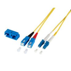 Εικόνα της Καλώδιο Οπτικής Ίνας ProCable OS2 LC/SC Duplex 9/125μm 0.5m Yellow O0360.0.5