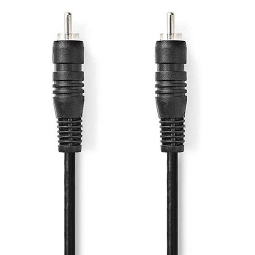 Εικόνα της Καλώδιο Nedis RCA Male to RCA Male 2m Black CAGL24170BK20