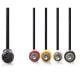 Εικόνα της Καλώδιο Nedis DIN 5-Pin Female to 4x RCA Male Nickel-Plated 0.2m Black CAGL20475BK02