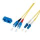 Εικόνα της Καλώδιο Οπτικής Ίνας ProCable OS2 LC/SC Duplex 9/125μm 10m Yellow O0360.10