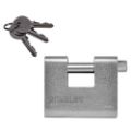 Εικόνα της Stanley Λουκέτο 90mm με 3 Κλειδιά Silver