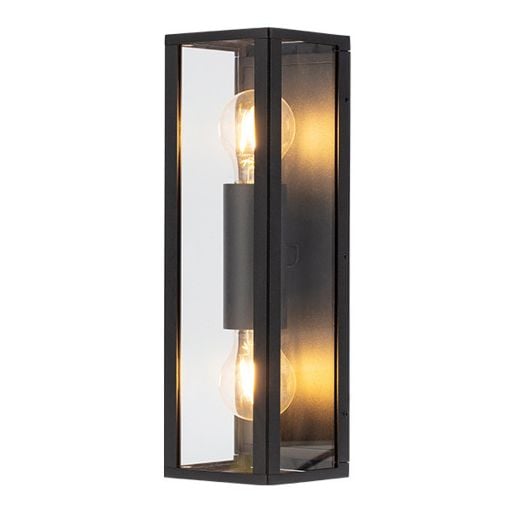 Εικόνα της Επιτοίχιο Φωτιστικό Up & Down 123LED Seattle 2x E27 IP44 Black