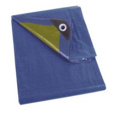 Εικόνα της Μουσαμάς Perel 2x3m Αδιάβροχο 110g/m² Μπλε/Χακί