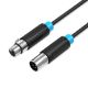 Εικόνα της Καλώδιο Επέκτασης Vention XLR Male to XLR Female 10m Black BBFBL