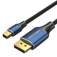 Εικόνα της Καλώδιο Vention Mini DisplayPort to DisplayPort v.1.4 1.5m Blue HCFLG