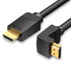 Εικόνα της Καλώδιο Vention HDMI to HDMI Right Angle Cable 270° Black AAQBH