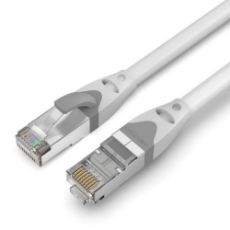 Εικόνα της Καλώδιο Δικτύου Vention S/FTP Round Cat.6A 0.3m Gray IBHHAA