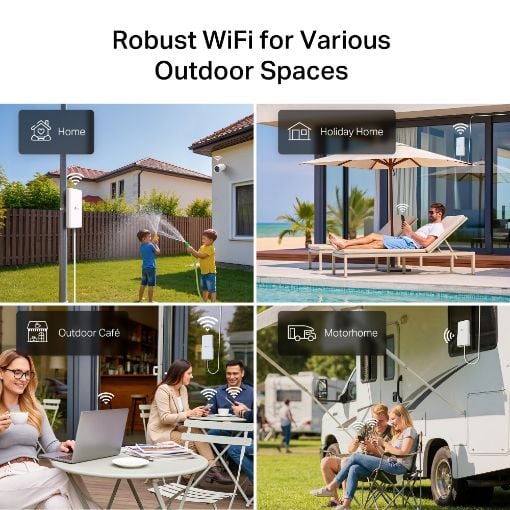 Εικόνα της Router TP-Link Archer NX500 Outdoor 5G AX3000 Dual-Band Wi-Fi 6