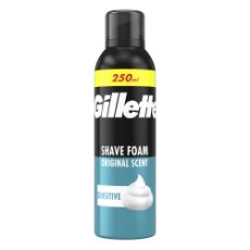 Εικόνα της Αφρός Ξυρίσματος Gillette Classic για Ευαίσθητες Επιδερμίδες 250ml