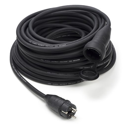 Εικόνα της Καλώδιο Προέκτασης Brennenstuhl 3x2.5mm² IP44 25m Black