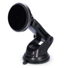 Εικόνα της Nedis Magnetic Car Holder with Dual Mount 15W Black CCHAQM15W110BK