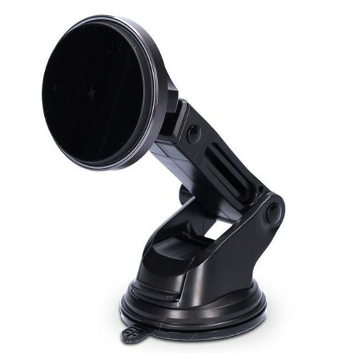Εικόνα της Nedis Magnetic Car Holder with Dual Mount 15W Black CCHAQM15W110BK