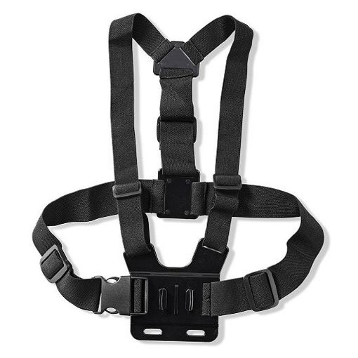 Εικόνα της Nedis Action Cam Mount Chest Strap Black ACMK05