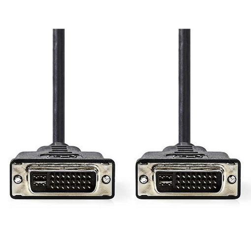 Εικόνα της Καλώδιο Nedis DVI-I Male to DVI-I Male 2m Black CCGL32050BK20
