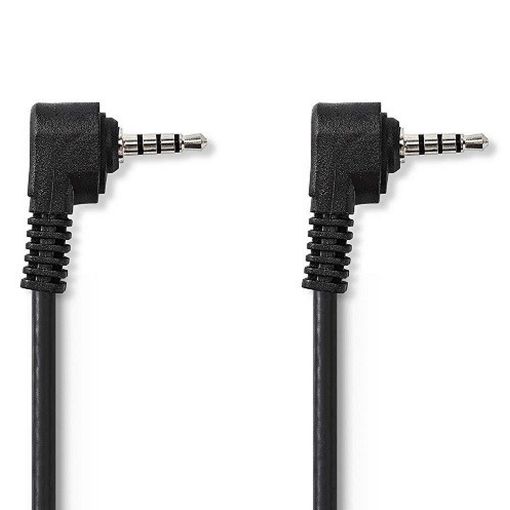 Εικόνα της Καλώδιο Nedis 3.5mm to 3.5mm Nickel-Plated 2m Black CVGL22000BK20