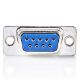 Εικόνα της Connector Nedis D-Sub 9-pin Female Nickel-Plated Silver CCGB52801ME