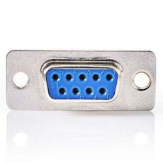 Εικόνα της Connector Nedis D-Sub 9-pin Female Nickel-Plated Silver CCGB52801ME