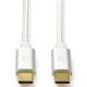 Εικόνα της Καλώδιο Nedis USB-C to USB-C 1m 100W Black CCTB60800AL10