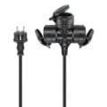 Εικόνα της Καλώδιο Προέκτασης Goobay 3x1.5mm² με 3x Type F IP44 5m Black 65437