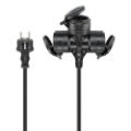 Εικόνα της Καλώδιο Προέκτασης Goobay 3x1.5mm² με 3x Type F IP44 10m Black 65438