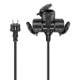 Εικόνα της Καλώδιο Προέκτασης Goobay 3x1.5mm² με 3x Type F IP44 10m Black 65438