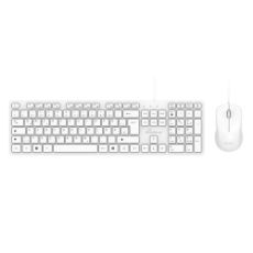 Εικόνα της Πληκτρολόγιο-Ποντίκι MediaRange Wired (GR) White MROS276-GR