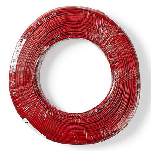 Εικόνα της Καλώδιο Ηχείου Nedis 2x0.35mm² 100m Black/Red CAGW0350BK1000