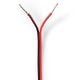 Εικόνα της Καλώδιο Ηχείου Nedis 2x0.5mm² 100m Black/Red CAGW0500BK1000