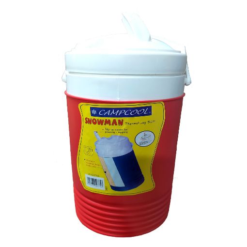 Εικόνα της Ισοθερμικό Δοχείο Υγρών Campcool Snowman 5Lt με Χειρολαβή Μεταφοράς Διάφορα Χρώματα 21-03753