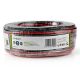 Εικόνα της Καλώδιο Ηχείου Nedis 2x2.5mm² 25m Black/Red CAGW2500BK250