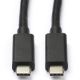 Εικόνα της Καλώδιο Nedis USB-C to USB-C 3.2 Gen 2 1m Black CCGB64020BK10