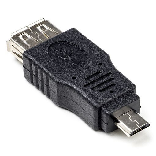 Εικόνα της Adapter Nedis Micro-USB Male to USB-A Female Black CCGB60901BK