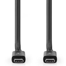 Εικόνα της Καλώδιο Nedis USB-C to USB-C 4.0 Gen 3x2 1m 240W Black CCGB66040BK10