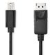 Εικόνα της Καλώδιο Nedis Mini DisplayPort to DisplayPort 4K@60Hz 2m Black CCGL37400BK20